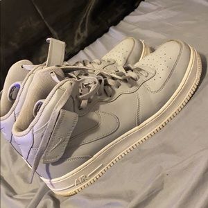 Grey Nike Air Force 1 size 12